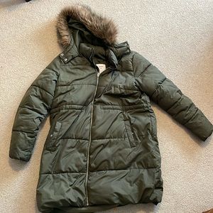 Maternity winter coat